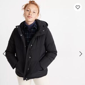 Quilted puffer parka